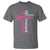 Breast Cancer Awareness T Shirt I Can Do All Things Through Christ Who Strengthens Me Pink Ribbon - Wonder Print Shop