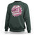 Breast Cancer Awareness Sweatshirt It Came We Fought I Won Boxing Gloves Pink Ribbon Flowers Leopard - Wonder Print Shop