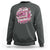 Breast Cancer Awareness Sweatshirt It Came We Fought I Won Boxing Gloves Pink Ribbon Flowers Leopard - Wonder Print Shop