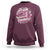 Breast Cancer Awareness Sweatshirt It Came We Fought I Won Boxing Gloves Pink Ribbon Flowers Leopard - Wonder Print Shop