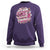 Breast Cancer Awareness Sweatshirt It Came We Fought I Won Boxing Gloves Pink Ribbon Flowers Leopard - Wonder Print Shop