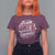 Breast Cancer Awareness T Shirt For Women It Came We Fought I Won Boxing Gloves Pink Ribbon Flowers Leopard - Wonder Print Shop