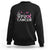 Breast Cancer Awareness Sweatshirt Fuck Cancer Pink Ribbon Skeleton Hand Butterfly - Wonder Print Shop