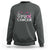 Breast Cancer Awareness Sweatshirt Fuck Cancer Pink Ribbon Skeleton Hand Butterfly - Wonder Print Shop
