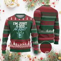 Funny Rock N Roll Lover Ugly Christmas Sweater I Am Just A Kid Adulthood Saying - Wonder Print Shop