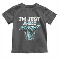Funny Adulthood Saying Toddler T Shirt Rock N Roll Lover - Wonder Print Shop