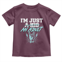 Funny Adulthood Saying Toddler T Shirt Rock N Roll Lover - Wonder Print Shop