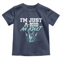 Funny Adulthood Saying Toddler T Shirt Rock N Roll Lover - Wonder Print Shop