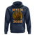 Gavin Newsom 2028 Hoodie Patriotic Leader President 48 Riding Bear - Wonder Print Shop