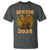Gavin Newsom 2028 T Shirt Patriotic Leader President 48 Riding Bear - Wonder Print Shop