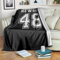 Newsom 48 Throw Blanket Gavin Newsom 2028 Presidential Election Campaign - Wonder Print Shop