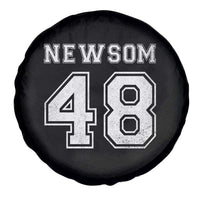Newsom 48 Spare Tire Cover Gavin Newsom 2028 Presidential Election Campaign - Wonder Print Shop