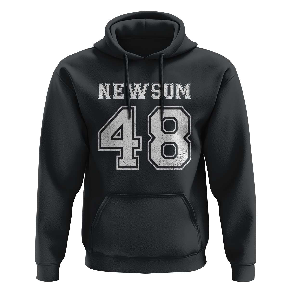 Newsom 48 Hoodie Gavin Newsom 2028 Presidential Election Campaign - Wonder Print Shop