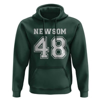 Newsom 48 Hoodie Gavin Newsom 2028 Presidential Election Campaign - Wonder Print Shop