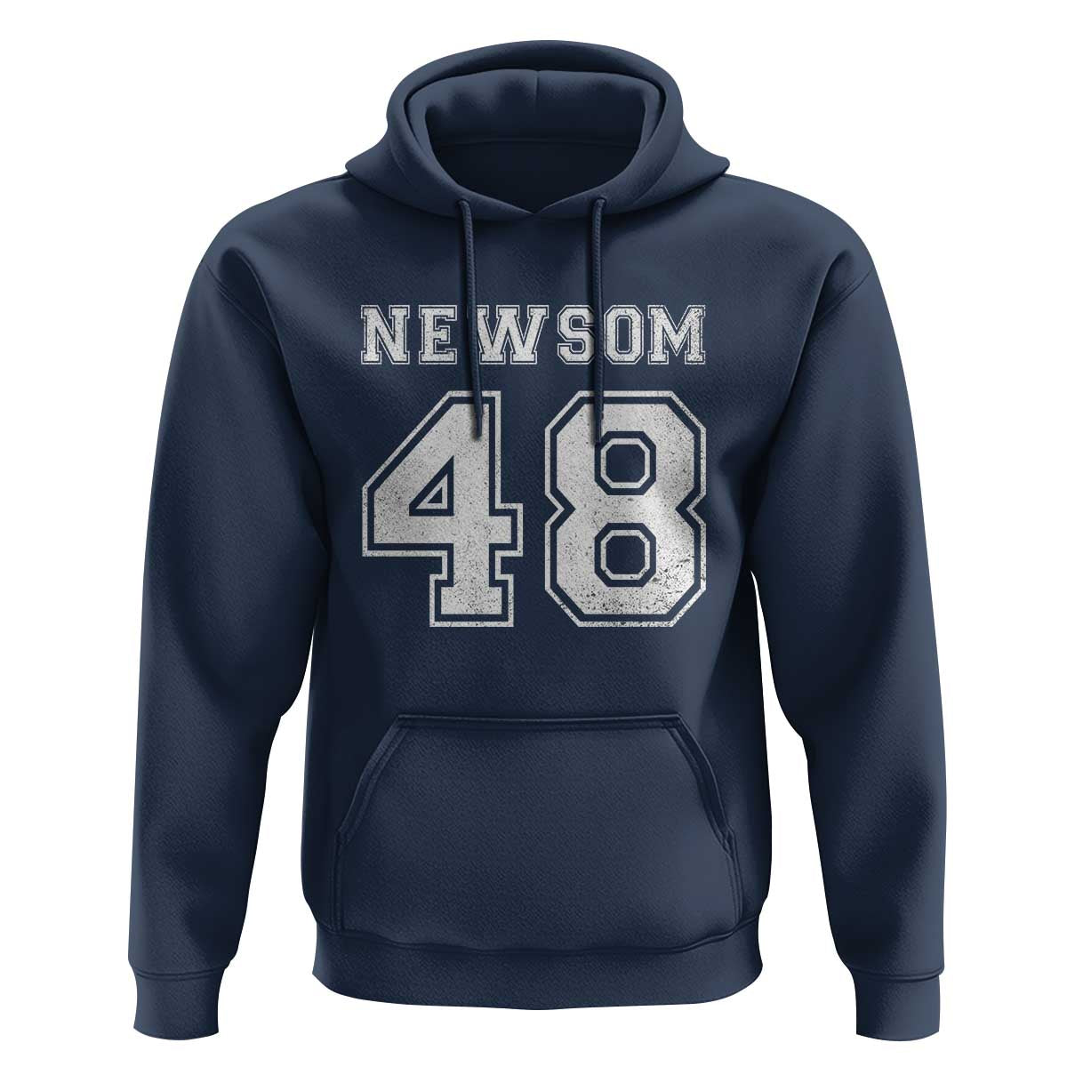 Newsom 48 Hoodie Gavin Newsom 2028 Presidential Election Campaign - Wonder Print Shop