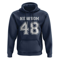 Newsom 48 Hoodie Gavin Newsom 2028 Presidential Election Campaign - Wonder Print Shop
