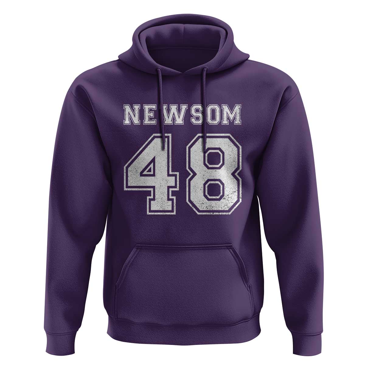 Newsom 48 Hoodie Gavin Newsom 2028 Presidential Election Campaign - Wonder Print Shop