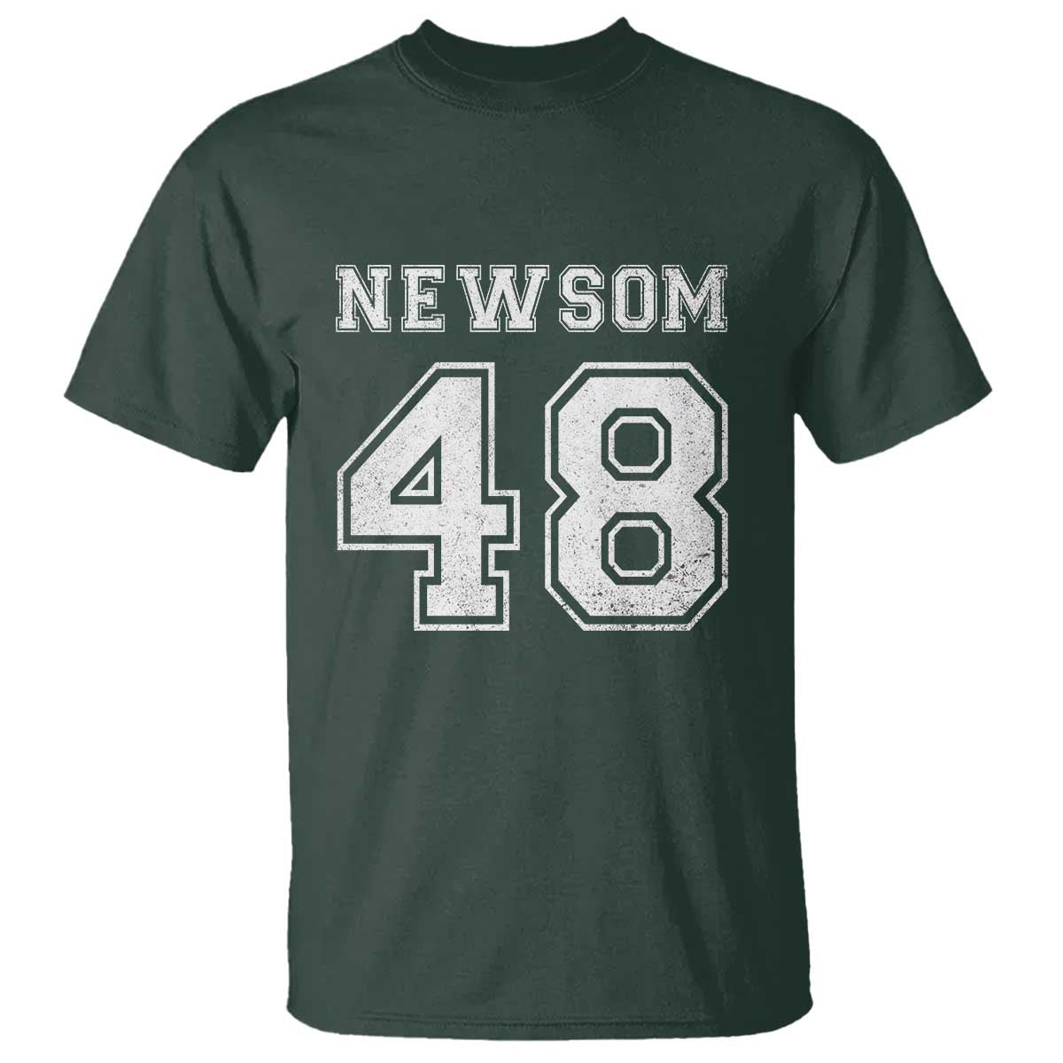 Newsom 48 T Shirt Gavin Newsom 2028 Presidential Election Campaign - Wonder Print Shop