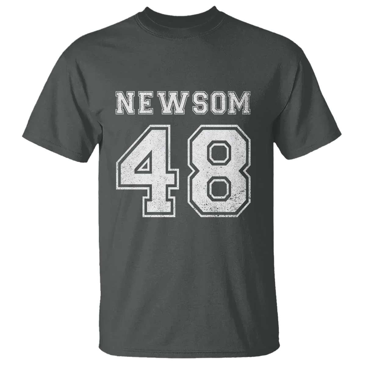 Newsom 48 T Shirt Gavin Newsom 2028 Presidential Election Campaign - Wonder Print Shop