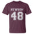 Newsom 48 T Shirt Gavin Newsom 2028 Presidential Election Campaign - Wonder Print Shop