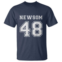 Newsom 48 T Shirt Gavin Newsom 2028 Presidential Election Campaign - Wonder Print Shop