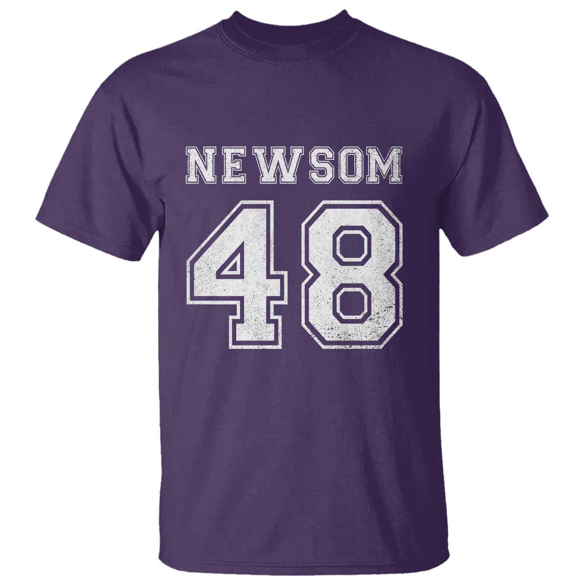 Newsom 48 T Shirt Gavin Newsom 2028 Presidential Election Campaign - Wonder Print Shop