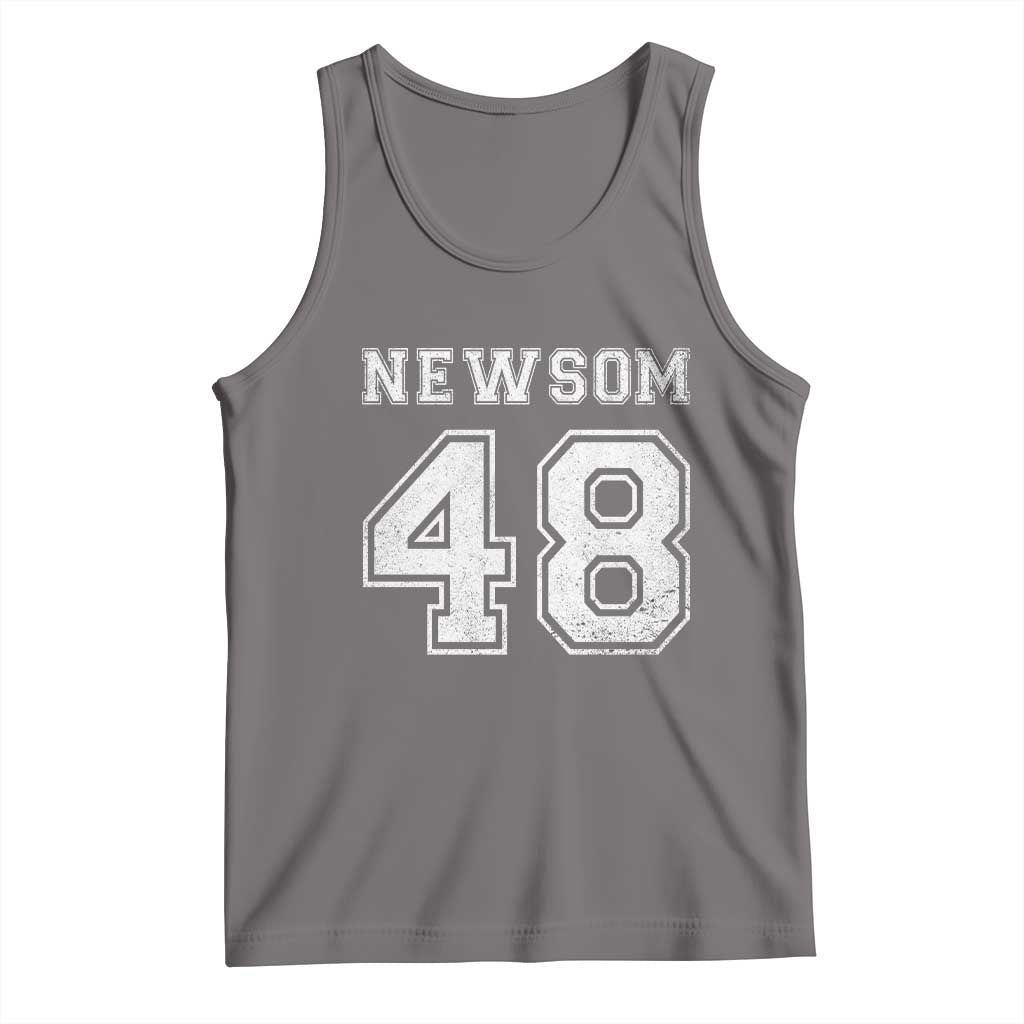 Newsom 48 Tank Top Gavin Newsom 2028 Presidential Election Campaign - Wonder Print Shop