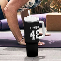Newsom 48 Tumbler With Handle Gavin Newsom 2028 Presidential Election Campaign - Wonder Print Shop