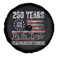 250 Years Semiquincentennial Spare Tire Cover 250th America Anniversary Independence Day USA Flag - Wonder Print Shop