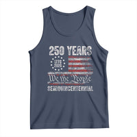 250 Years Semiquincentennial Tank Top 250th America Anniversary Independence Day USA Flag - Wonder Print Shop