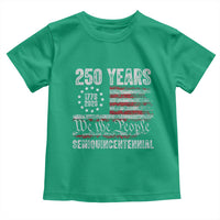 250 Years Semiquincentennial Toddler T Shirt 250th America Anniversary Independence Day USA Flag - Wonder Print Shop