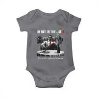 Funny Italian American Mafia Gangster Baby Onesie I Am Not In The Mafia I'm In The Restaurant Business - Wonder Print Shop