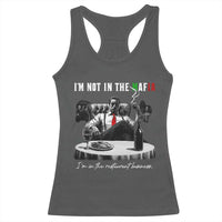 Funny Italian American Mafia Gangster Racerback Tank Top I Am Not In The Mafia I'm In The Restaurant Business - Wonder Print Shop
