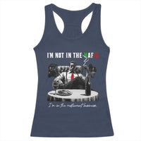 Funny Italian American Mafia Gangster Racerback Tank Top I Am Not In The Mafia I'm In The Restaurant Business - Wonder Print Shop