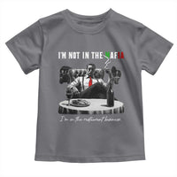 Funny Italian American Mafia Gangster Toddler T Shirt I Am Not In The Mafia I'm In The Restaurant Business - Wonder Print Shop