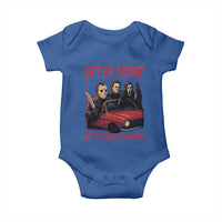 Funny Halloween Horror Slasher Baby Onesie Get In Loser We Are Going Slashing - Wonder Print Shop