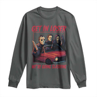 Funny Halloween Horror Slasher Long Sleeve Shirt Get In Loser We Are Going Slashing - Wonder Print Shop