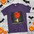 Halloween Lonely Ghost Bench Blood Moon Pumpkin T Shirt - Wonder Print Shop