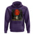 Halloween Lonely Ghost Bench Blood Moon Pumpkin Hoodie - Wonder Print Shop