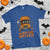 Funny Halloween Bus Driver T Shirt Horror Slashers Pumpkin School Bus Spooky Season - Wonder Print Shop