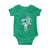 American Grown With Italian Roots Baby Onesie Family Tree Italy Flag - Wonder Print Shop