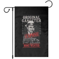 Original Gangster Most Wanted Al Capone Garden Flag Italian American Mafia - Wonder Print Shop