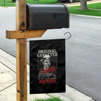 Original Gangster Most Wanted Al Capone Garden Flag Italian American Mafia - Wonder Print Shop