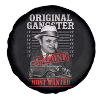 Original Gangster Most Wanted Al Capone Spare Tire Cover Italian American Mafia - Wonder Print Shop
