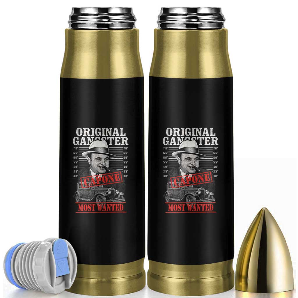 Original Gangster Most Wanted Al Capone Bullet Tumbler Italian American Mafia - Wonder Print Shop