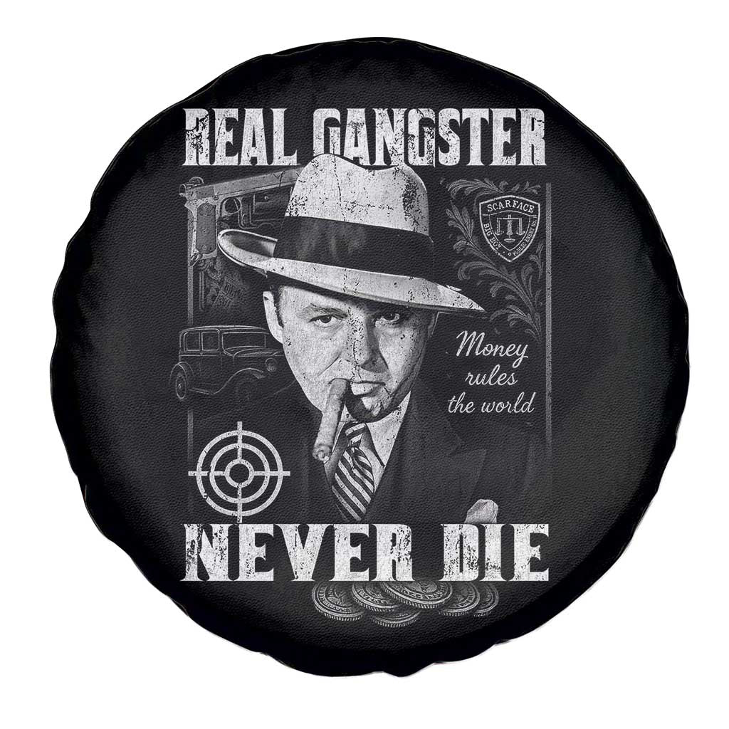Al Capone Spare Tire Cover Real Ganster Never Die Italian American Mafia - Wonder Print Shop