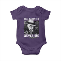 Al Capone Baby Onesie Real Ganster Never Die Italian American Mafia - Wonder Print Shop