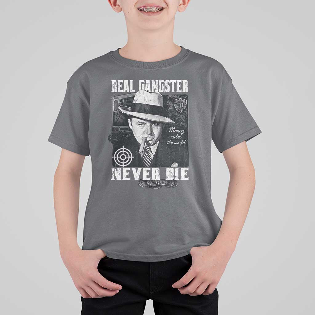 Al Capone T Shirt For Kid Real Ganster Never Die Italian American Mafia - Wonder Print Shop