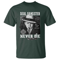 Al Capone T Shirt Real Ganster Never Die Italian American Mafia - Wonder Print Shop