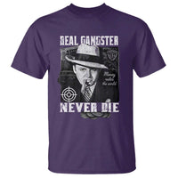 Al Capone T Shirt Real Ganster Never Die Italian American Mafia - Wonder Print Shop
